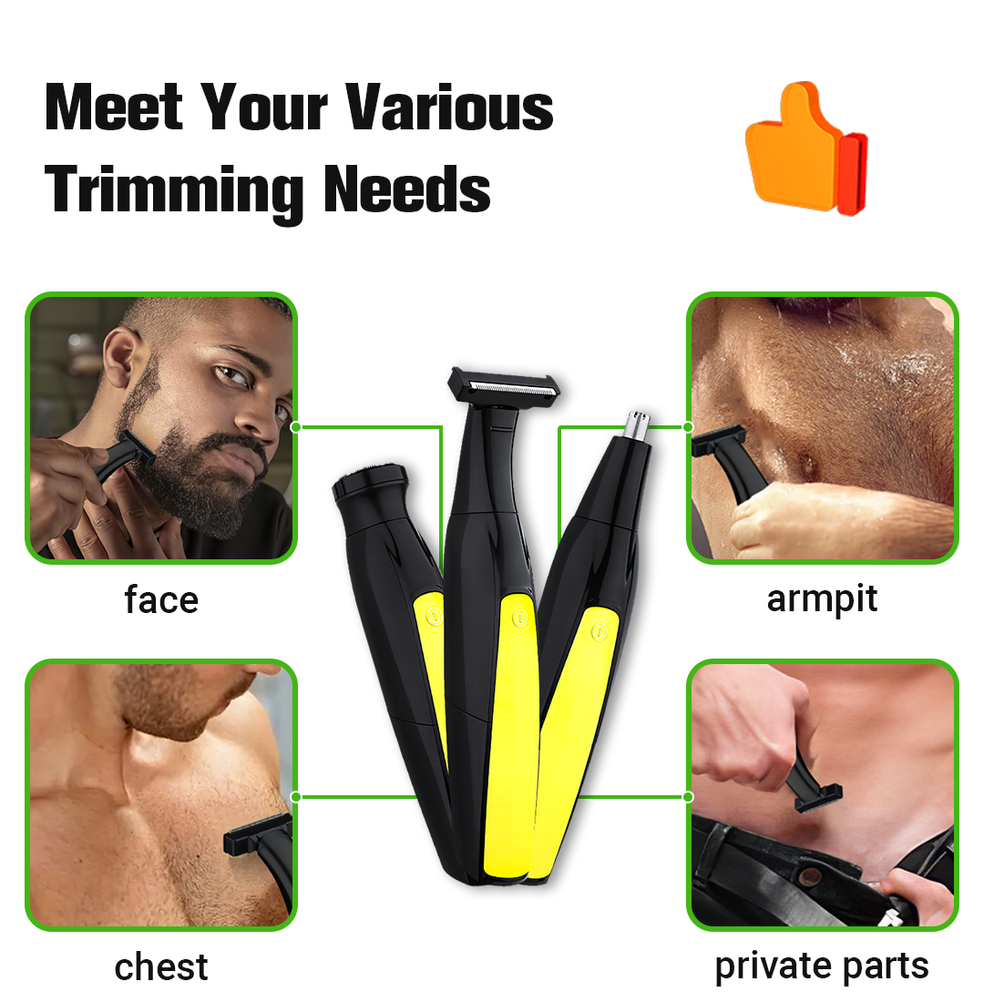 Multifunctional Electric Wet & Dry Shaver-2