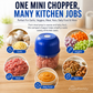 Wireless Efficient Electric Mini Food Chopper🧑‍🍳– Robust Motor, Smart Design & Stainless Steel Blades⏱️🔪