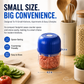 Wireless Efficient Electric Mini Food Chopper🧑‍🍳– Robust Motor, Smart Design & Stainless Steel Blades⏱️🔪