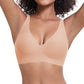 ☀️Summer Hot Sale🔥NOW 60% OFF!!💕Jelly Wireless Womens Comfortable Wireless Bras Push Up Bralettes Seamless Tshirts Bras Deep V Everyday Bras