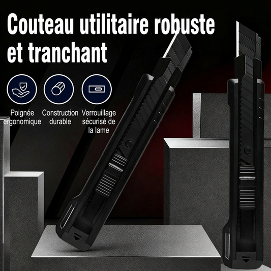 🔥📢📢Solange der Vorrat reicht 50 % Rabatt!🎉Couteau utilitaire robuste et tranchant