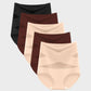 Plus-Size High-Waist Cross Tummy Control Panties