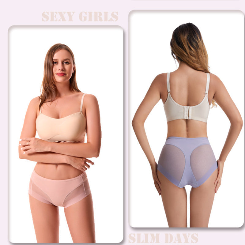 🌸Zeitlich begrenzt 50% RABATT🌸High Waist Ice Silk Seamless Shaping Briefs