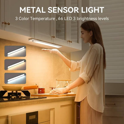 ✨🔥Lynsalg✨🔥 | 🔥3-fargers belysning Slagfrie smarte sensormagnetiske oppladbare LED-lys💡