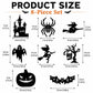 🔥Last Day Promotion 60% OFF|🎃 Halloween LED Silhouette Wall Light Stickers