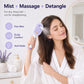 50K+ SOLD!🔥ProGlide™🇬🇧 Scalp Massager Comb 💆‍♀️ – Self-Cleaning 🧼, Tangle-Free ✂️ & Frizz-Control Hair Brush with Soothing Mist Spray 💨✨ | Perfect for Dry, Brittle Hair 💧🌟