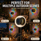 Solar-Powered Mandala Projector Light