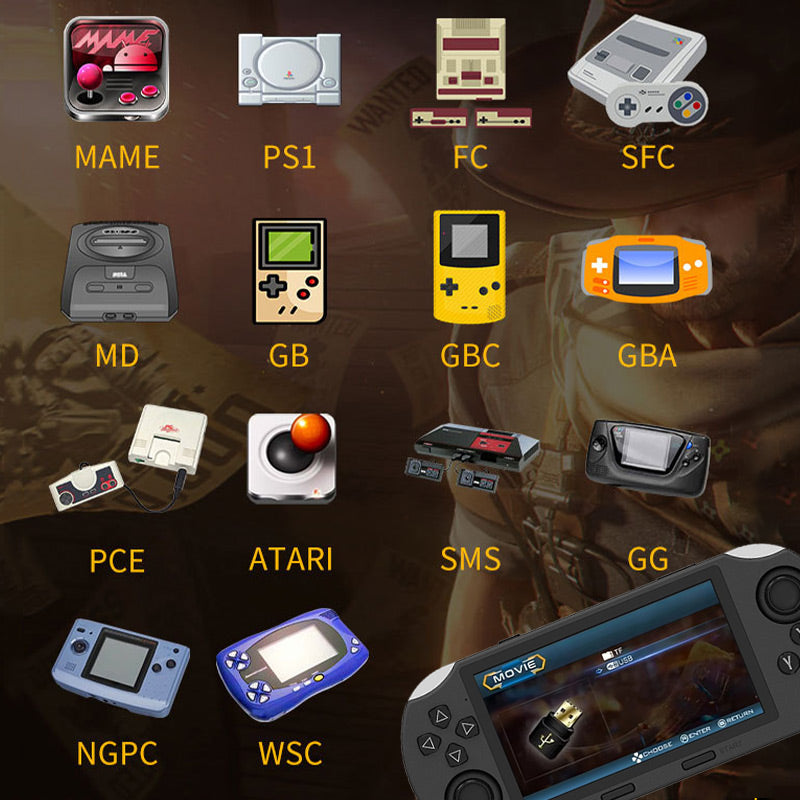 SF3000 Portable Handheld HD Gaming Console Set-1