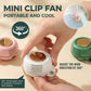 💨360° Rotatable Portable Mini Clip-on Fan