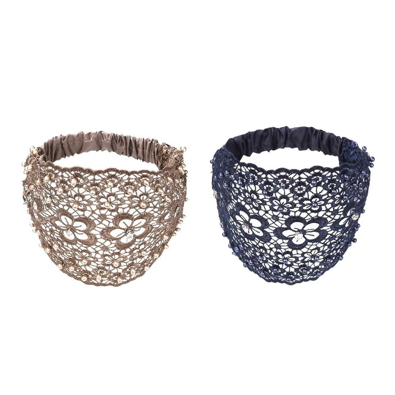 🌞Summer Sale 50% OFF🔥Plum Blossom Hollow Beaded Wide Headband
