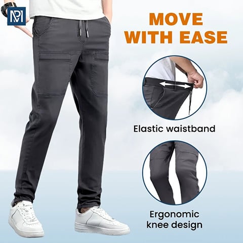 🥰 MultiPants – Strapazierfähige Cargohose mit hoher Elastizität und mehreren Taschen
