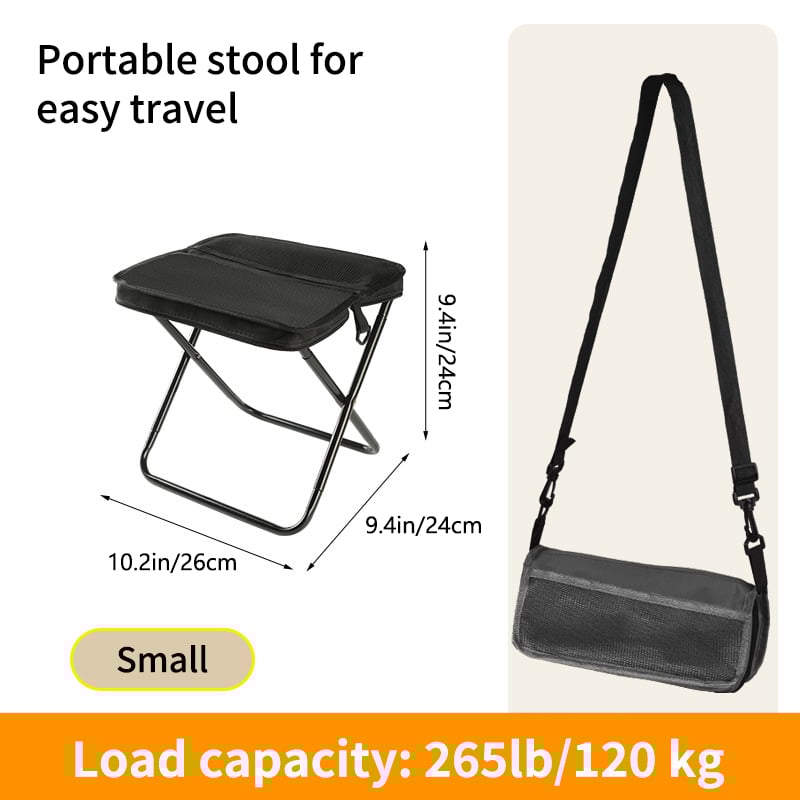🪑Ultraleichter Klapphocker – trägt bis zu 120 kg