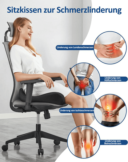 🎁LETZTER TAG 50％ RABATT🔥Ergonomisches Sitzkissen aus Memory-Schaumstoff