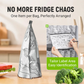 🍗HERVORRAGENDER ABVERKAUF 50 % RABATT🥦 Wiederverwendbare, verschließbare Aufbewahrungsbeutel aus Aluminiumfolie