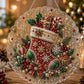🎅Christmas Pre Sale 60% OFF!!🎄Christmas Pearl Diamond Art Hanging Ornament Kit | Resistant Non-Fading Pearl Beads DIY Handmade Holiday Hanging Decor 🎅💎