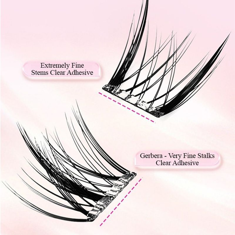Waterproof Glue-free Realistic False Eyelashes💕-2