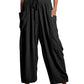 🔥LETZTER TAG SALE 50% RABATT👖 Lässige Leinenhose mit weitem Bein für Damen
