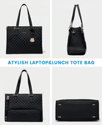 🔥3 in 1 Lunch Tote Bag for Women🎁Free Matching Wallet⏰Solve your bag clutter problem