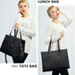 🔥3 in 1 Lunch Tote Bag for Women🎁Free Matching Wallet⏰Solve your bag clutter problem