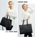 🔥3 in 1 Lunch Tote Bag for Women🎁Free Matching Wallet⏰Solve your bag clutter problem