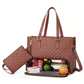 🔥3 in 1 Lunch Tote Bag for Women🎁Free Matching Wallet⏰Solve your bag clutter problem