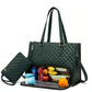 🔥3 in 1 Lunch Tote Bag for Women🎁Free Matching Wallet⏰Solve your bag clutter problem