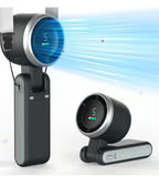 ☀️ Sommer Ourdoor unverzichtbar - Tragbarer Hand-Turbo-Ventilator
