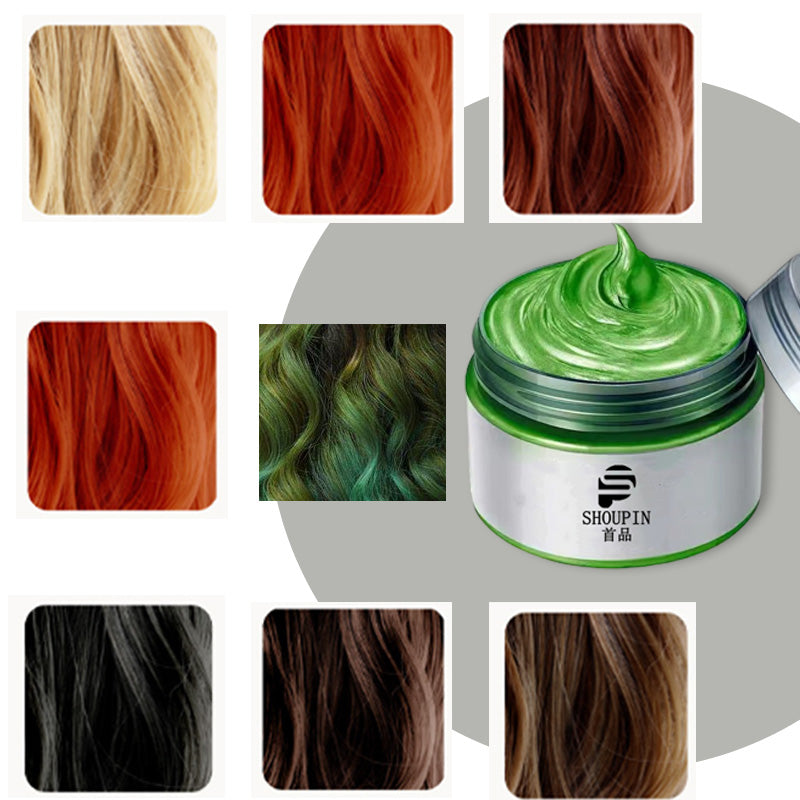 🔥Kaufen Sie 1 und erhalten Sie 1 gratis🔥🎁Ein Must-Have für Damen🥳11 Farben - Sofortiges Einweg-Haarfärbewachs