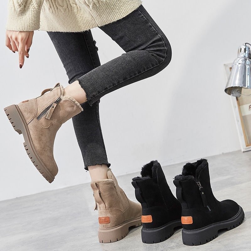 👢⚡Neu eingetroffen Sale-50 % Rabatt❄️Damen-Winter-Fleece-Schneestiefel