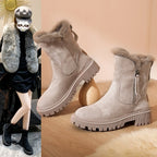 👢⚡Neu eingetroffen Sale-50 % Rabatt❄️Damen-Winter-Fleece-Schneestiefel