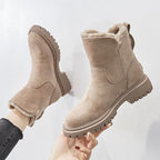 👢⚡Neu eingetroffen Sale-50 % Rabatt❄️Damen-Winter-Fleece-Schneestiefel