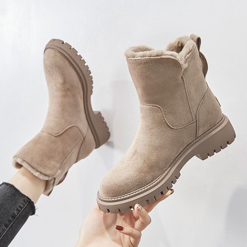 👢⚡Neu eingetroffen Sale-50 % Rabatt❄️Damen-Winter-Fleece-Schneestiefel