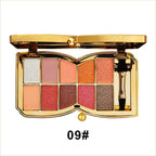 🌸🧸Winnie der Bär glänzt hell mit 10 Farben Diamant-Lidschatten, Glitzer- und Perlglanz-Lidschatten-Palette, in All-Match-Lidschatten-Bühnen-Make-up