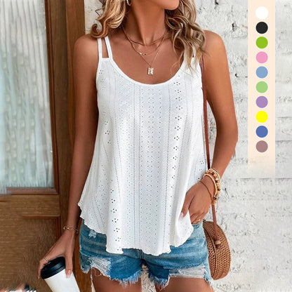 Women's Summer Camisole Mesh Top