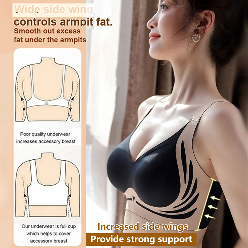 ✨Zeitlich begrenzter Rabatt von 56 %✨Hebender bügelloser Push-up-BH mit Anti-Sagging-Effekt