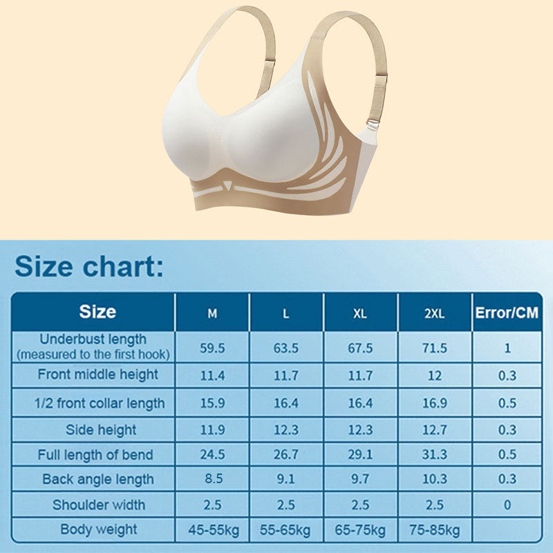 ✨Zeitlich begrenzter Rabatt von 56 %✨Hebender bügelloser Push-up-BH mit Anti-Sagging-Effekt