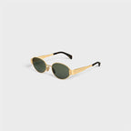 🔥2025 HEIßER VERKAUF🔥Vintage Sonnenbrille mit ovalem Rahmen und Etui