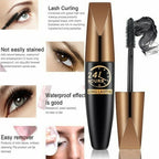✨Bestes Geschenk - 4D Wasserfeste Seidenfaser Mascara zur Verlängerung der Wimpern