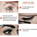 ✨Bestes Geschenk - 4D Wasserfeste Seidenfaser Mascara zur Verlängerung der Wimpern