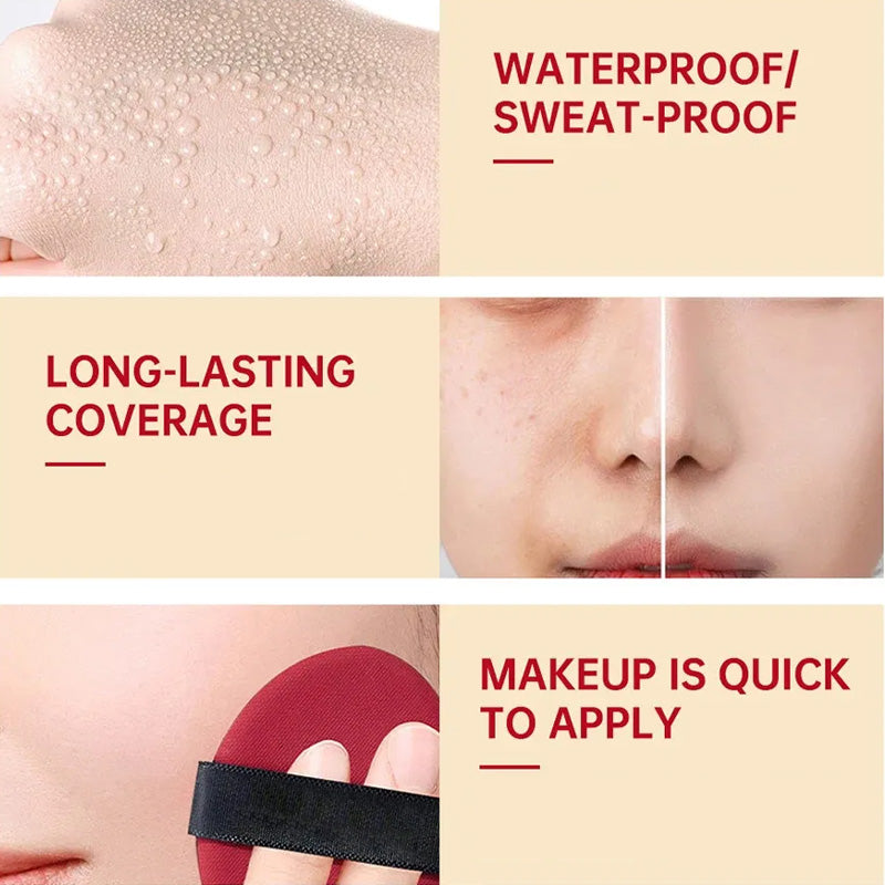 🎅🎁Weihnachtsangebot – 50 % Rabatt⏳Feuchtigkeitsspendende, lang anhaltende Air Cushion Foundation