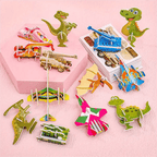 🎅🎁Weihnachtsangebot – 50 % Rabatt⏳🦖Erzieherisches 3D-Cartoon-Puzzle