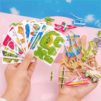 🎅🎁Weihnachtsangebot – 50 % Rabatt⏳🦖Erzieherisches 3D-Cartoon-Puzzle