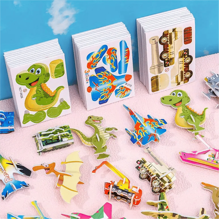 🎅🎁Weihnachtsangebot – 50 % Rabatt⏳🦖Erzieherisches 3D-Cartoon-Puzzle