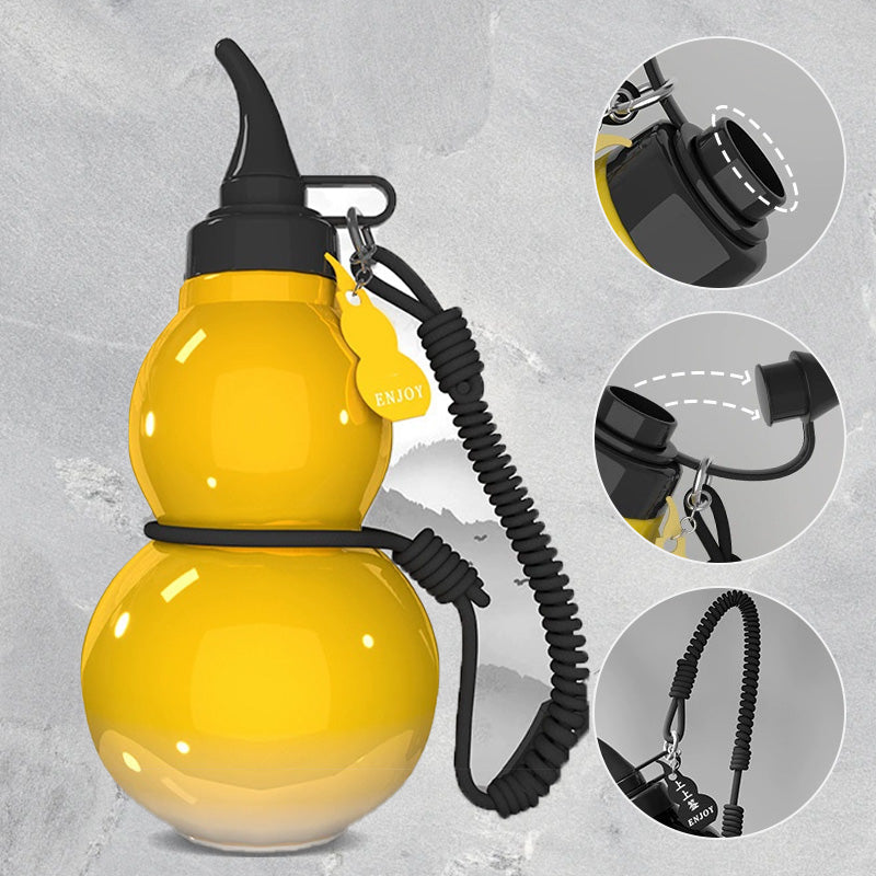Sports Travel Gourd Water Bottle - Gift for Game Lovers-6