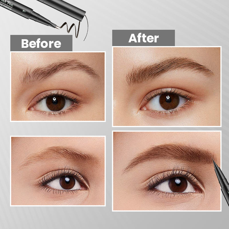 ✨Kaufen Sie 1 und erhalten Sie 1 gratis🔥Neujahrsangebot 2025🔥 2-in-1-Microblading-Augenbrauenstift mit zwei Enden