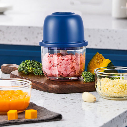 Cordless Multifunctional Mini Electric Garlic Chopper – 50K+ SOLD – One-touch operation, rechargeable & perfect for onions, herbs or baby food ⚡