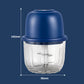 Cordless Multifunctional Mini Electric Garlic Chopper – 50K+ SOLD – One-touch operation, rechargeable & perfect for onions, herbs or baby food ⚡