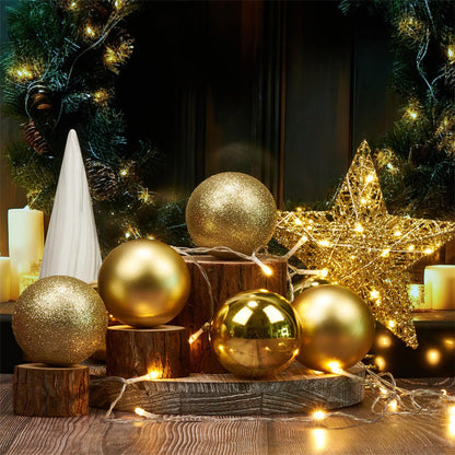 🎅Early Xmas Sales - 50% OFF🎄24 PCS Shatterproof Christmas Ball for Hanging Decor