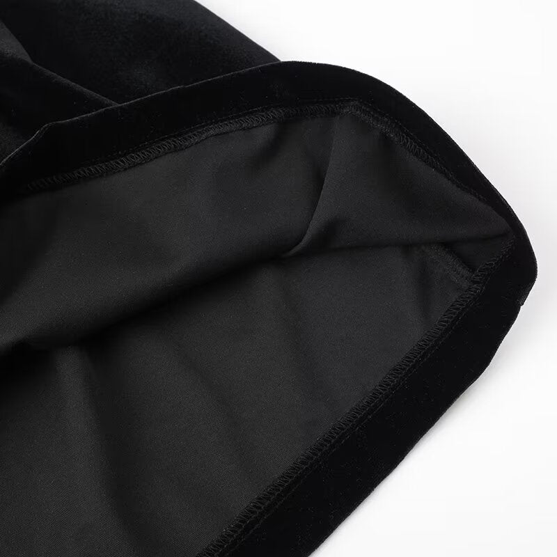 🎅Weihnachts-Specials + kostenloser Versand!🎁Elegantes Langarmkleid mit eckigem Ausschnitt