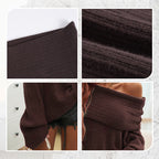 🎅Kleidung für das neue Jahr🎄Modischer lockerer einfarbiger Pullover